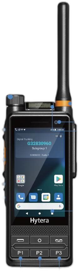 PDC681 Dual-mode Rugged Radio